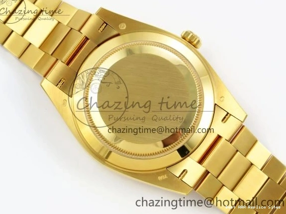 Best AAA Replica Sites Bezel ARF 228238 Crystal Diamonds Bracelet DayDate WrinkleFree 40 YG President VR 1550 on Steel 904L 0123